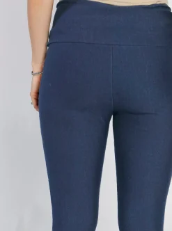Deluxe High Waist Maternity Denim Jegging
