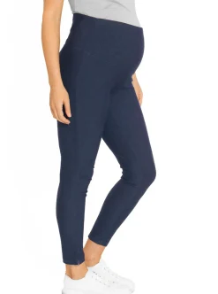 Deluxe High Waist Maternity Denim Jegging