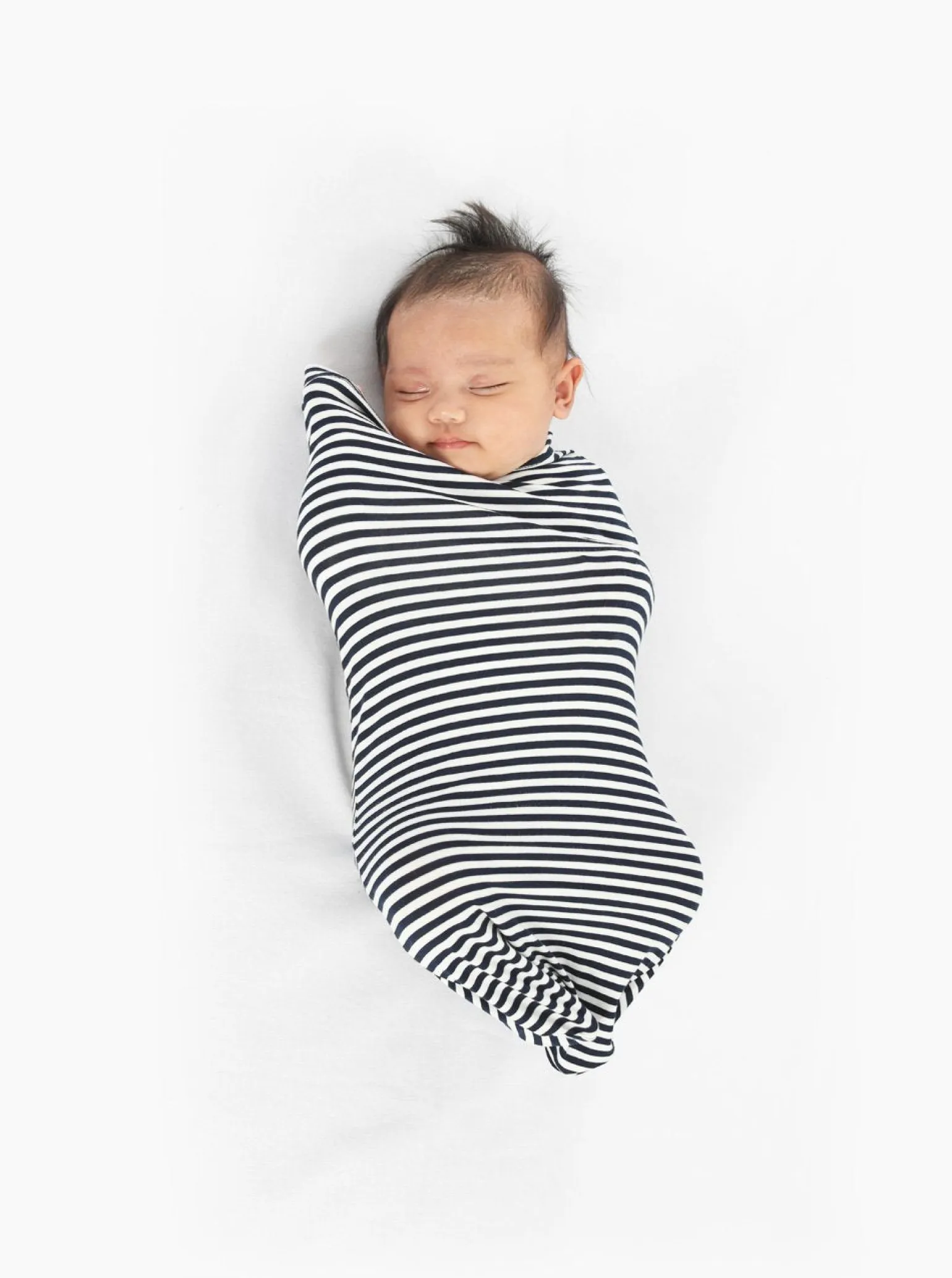 Hospital Pack: Maternity Robe + Nightie + Free Baby Blanket Wrap - Navy