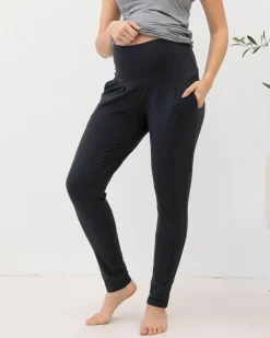 Maternity Comfort Lounge Pants in Black