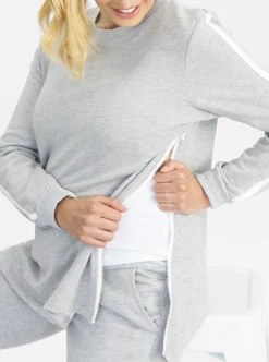 Maternity Sweatshirt in Grey