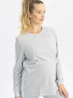 Maternity Sweatshirt in Grey