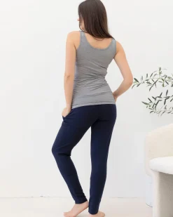 Maternity Ultra Soft Lounge Pants in Navy