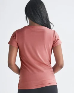 Monique Maternity Nursing Petal Top - Coral Pink