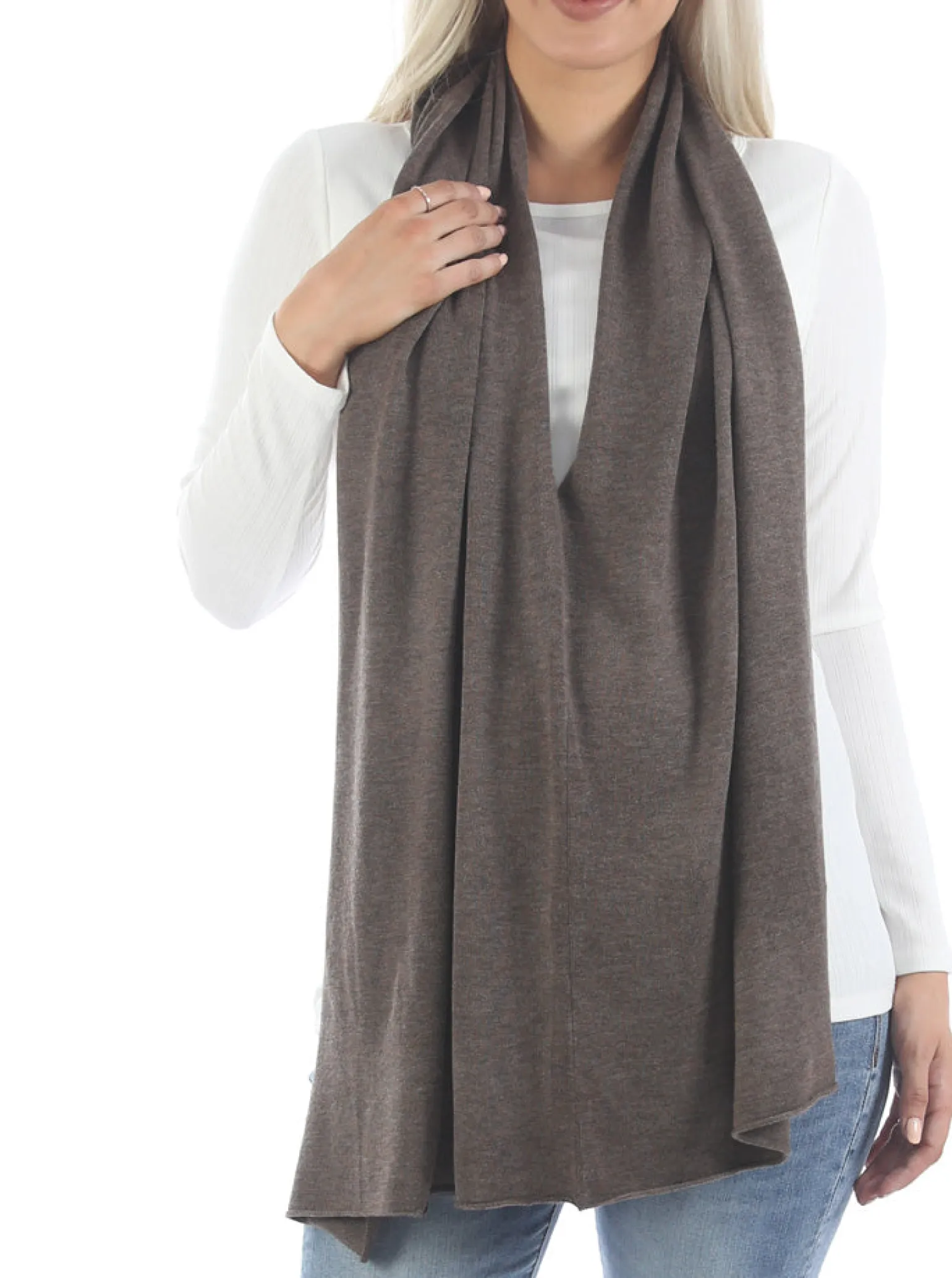 Moozie Mama Luxury Poncho/Scarf Maternity & Nursing Cover in Mocha
