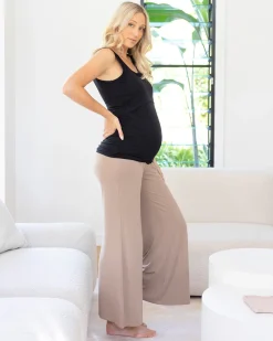 4-Piece Essential Maternity Travel Set in Black/Brown